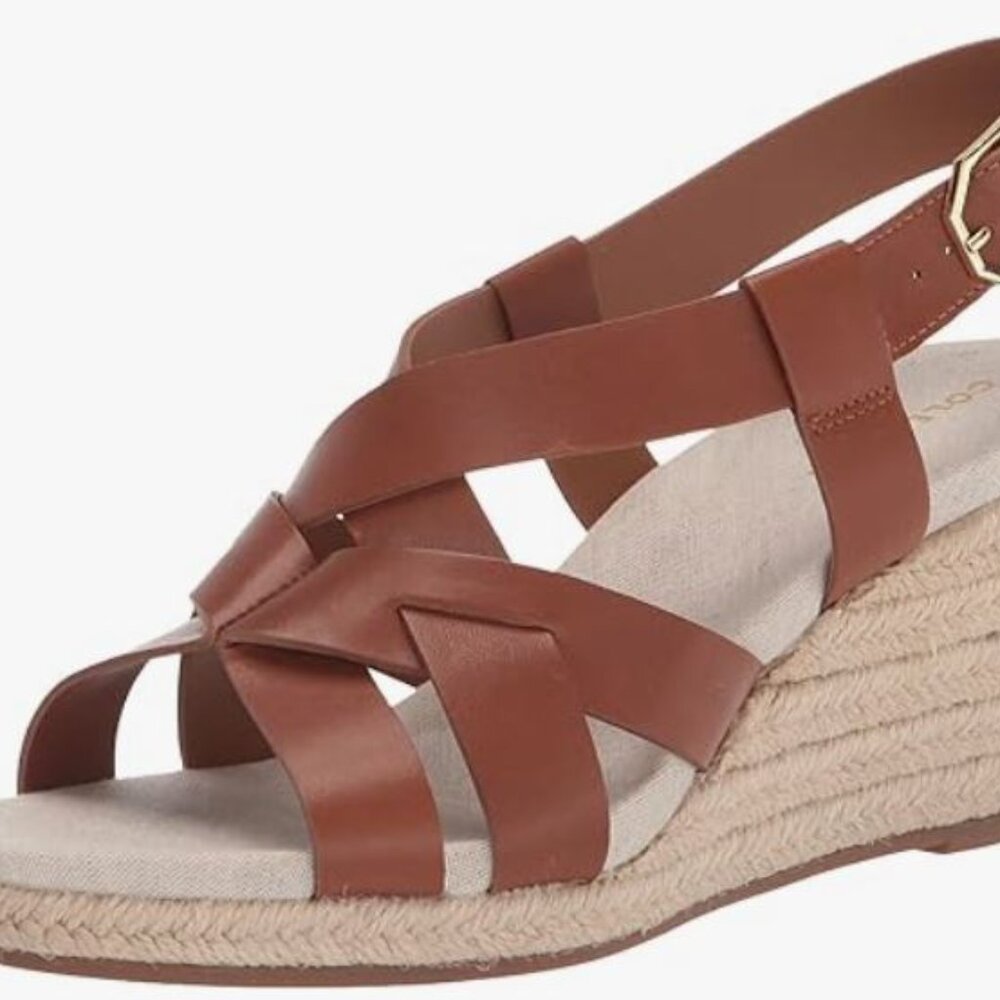 New Cole Haan Crystal Wedge Sandals